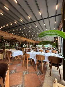 Pergola Tente - Geniş Yemek Salonu Tente Sistemi
